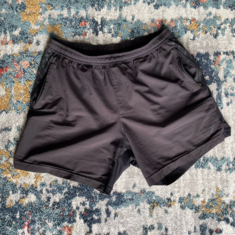 Men’s Gymshark Black Workout Shorts